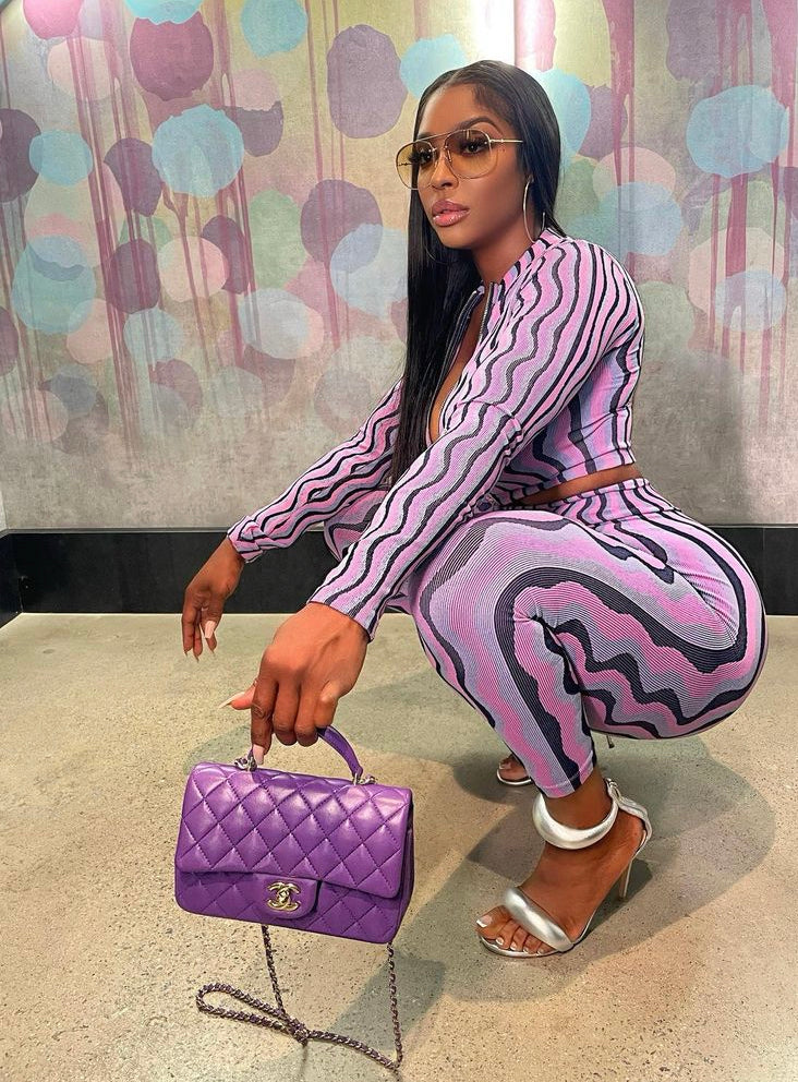 C H A MINI FLAP BAG WITH TOP HANDLE