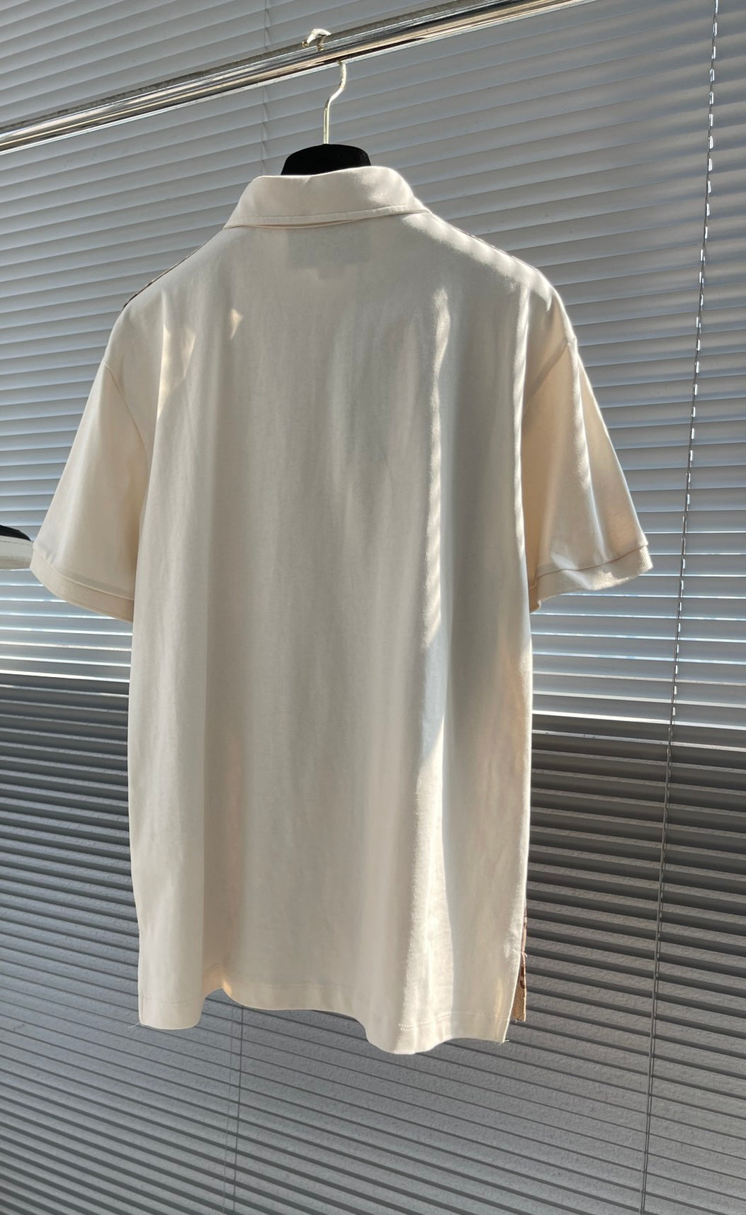 G G COTTON SILK JACQUARD POLO
