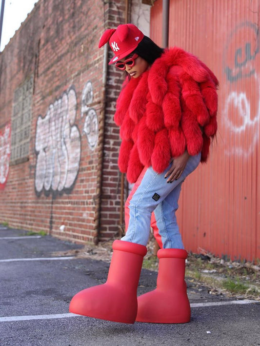 B I G Red Boots